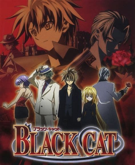 black cats in anime|black cat anime series.